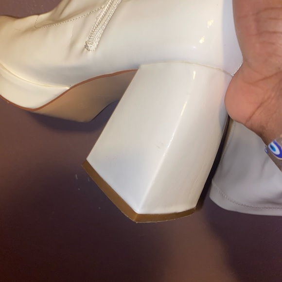 Shein Square Toe Chunky Heeled Classic Boots - Picture 7 of 13